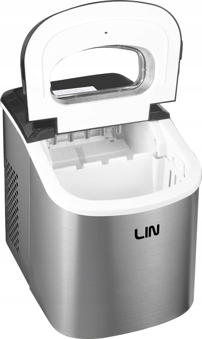 Makine akulli LIN ICE PRO S12, portative, ngjyrë argjendi