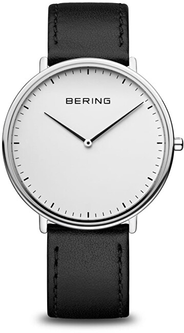 Orë dore Bering Ultra Slim 15739-404, e zezë