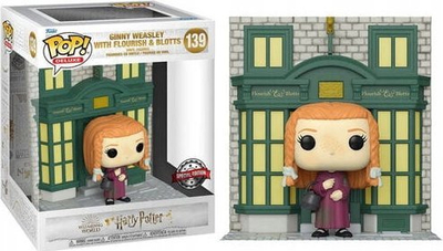 Figurë koleksionare Funko Pop Ginny Weasley Deluxe 139, Harry Potter, vinil, shumëngjyrëshe