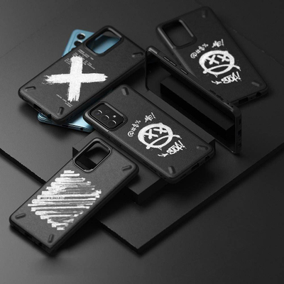 Mbulesë telefoni Ringke Onyx Design për Samsung Galaxy A72 4G, TPU, e zezë