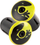 Tapa timoni biçiklete Lizard Skins DSP Bar Tape Plugs, set, neon e verdhë
