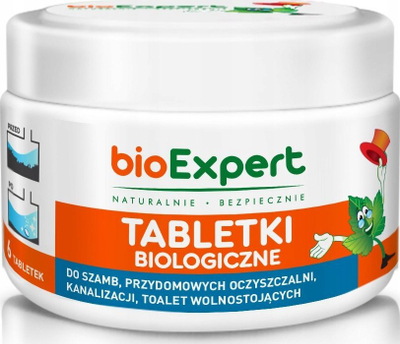 Tableta biologjike BioExpert për septikë, 6 copë, kundër erërave