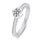 Unazë për femra Brilio Silver RI134W, e argjendtë