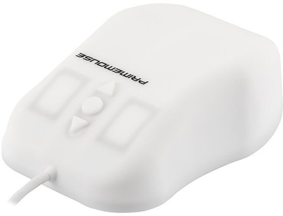 Maus GETT TKH-MOUSE-GCQ-PR-IP68, оптички, со 5 копчиња, бел