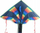 Fluturake Adar Kite 535534, 140cm, me bisht, shumëngjyrëshe