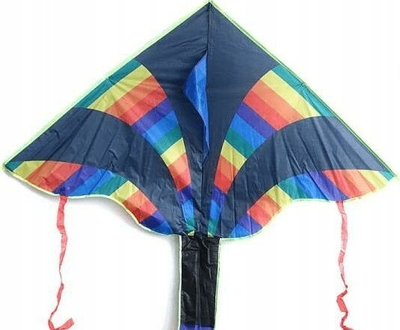 Fluturake Adar Kite 535534, 140cm, me bisht, shumëngjyrëshe