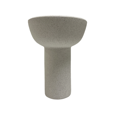 Dekor tavoline qeramike Elendil Φ20x26,5Hcm (HM4603.01), bardhë