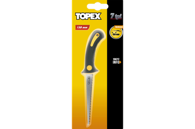 Sharrë për karton gipsi Topex, 150 mm
