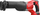 Sharje reciproke Milwaukee M18 BSX, 18V, 2x4Ah, e kuqe me të zezë