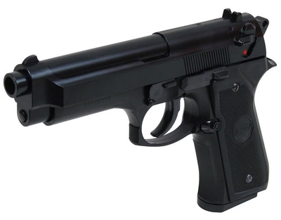 Pistoletë airsoft Beretta M9 World Defender, sustë, 6mm, e zezë