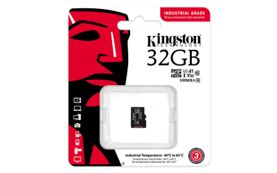 Мемориска картичка microSDHC Kingston Industrial SDCIT2, 32GB, Class 10 UHS I U3 A1 V30, црна