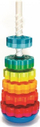 Lodër edukative Fat Brain Toys SpinAgain, disqe që rrotullohen, shumëngjyrëshe