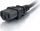 Kabllo rryme C2G European Power Cord, 2m, 16 AWG, e zezë