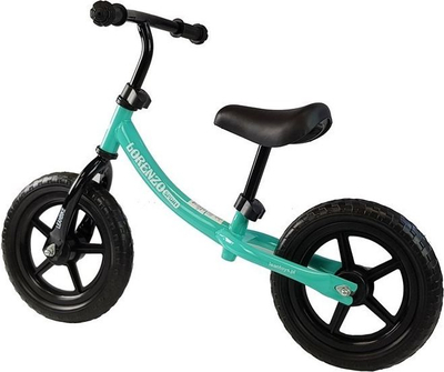 Biçikletë balancuese LEAN TOYS Lorenzo Sport, 12", çelik, mentol