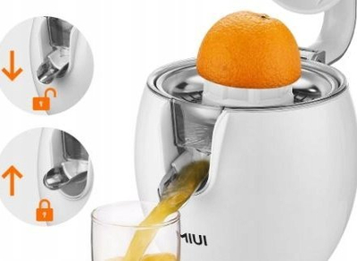 Shtrydhëse frutash Solis Juicer 921.81, 1200W, inox, e bardhë