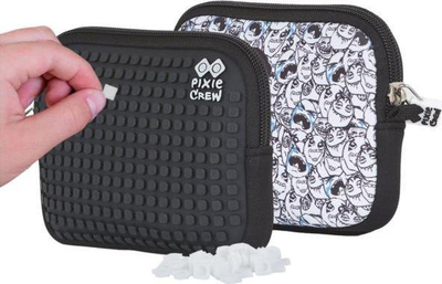 Çantë ruajtëse Pixie Crew Storage Pouch, panel silikoni, 15cm, e zezë
