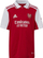 Fanellë futbolli adidas Arsenal Home Mini Jr HA5346, për fëmijë, poliestër, e kuqe