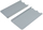 Mbajtëse rafti Dolle Bracket, 26 x 22.5 x 13 cm, set 2 copë, argjendtë