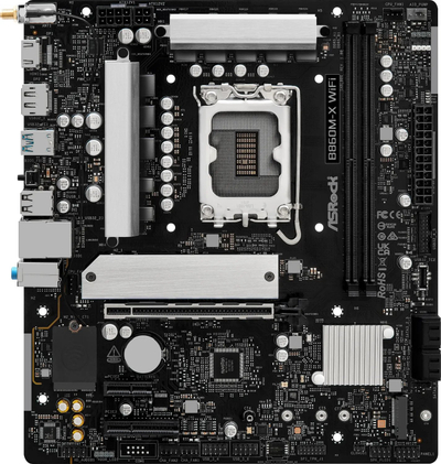 Pllakë amë Asrock B860M-X WiFi, Intel B860, DDR5, Micro ATX