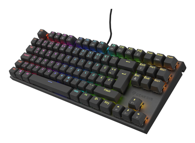Tastierë Genesis Thor 303 TKL, Outemu Brown, RGB, e zezë