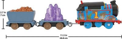Tren lodër Mattel Fisher-Price Thomas &amp; Friends Crystal Caves HJV43 HFX97, lokomotivë me vagona, me bateri