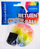 Lodër top me litar Roost Bungee Ball, me Velcro, ngjyra rainbow