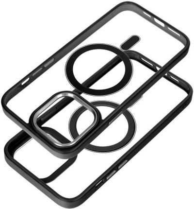Kuti mbrojtëse OEM Color Edge me MagSafe për iPhone 15 Pro Max, e zezë