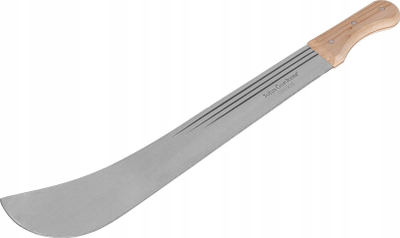 Hanxhar kopshti John Gardener G02935, 60 cm, dorezë dru, çelik ngjyrë argjendi