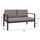Sofa alumini gri (HM5523.02), gri