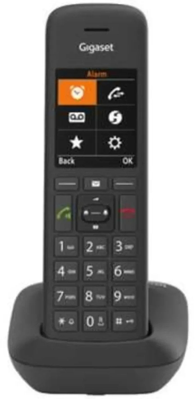 Receptor telefoni fiks Gigaset C575HX, pa kabllo, 1 copë, i zi