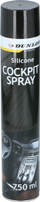 Spraj kokpiti Dunlop Silicone, për pastrim dhe shkëlqim, 750 ml, i zi