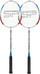 Set badminton Spokey FIT ONE 922909, 2 raketa alumini, 95-105 g, shumëngjyrësh