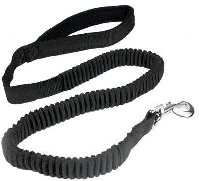 Rrip për qen PET Nova L-Bungee, 2.5/120-1800cm, i zi