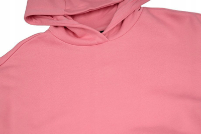 Bluza me kapuç 4F W 4FSS23TSWSF255, pambuk, oversize, rozë