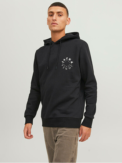 Duks Jack&Jones JJWARRIOR Regular Fit 12242543 Blak Print:Small