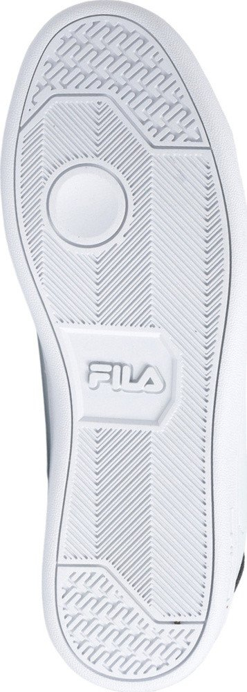 Atlete Fila Courtbay Linear M FFM0401-13037, sintetike, taban gome, të bardha