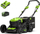 Kositëse me bateri Greenworks GD40LM46SPK4, 40V, 46cm, vetështytëse, jeshile e zezë