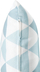 Set jastëkësh kopshti TRIFOS, 2 copë, 40x40 cm, gjeometrik blu