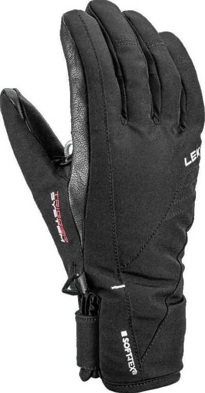 Doreza ski LEKI Cerro 3D për goca, Extra Warm, Softshell, të zeza