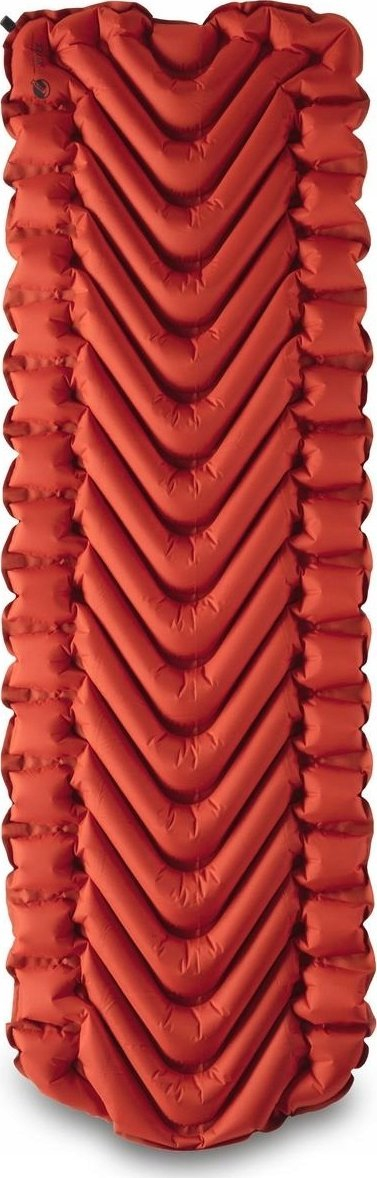 Dyshek kampingu Klymit Insulated Static V, i frymshëm, R 4.4, portokalli