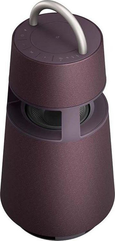 Altoparlant portativ LG Xboom 360, 120 W, i kuq i errët