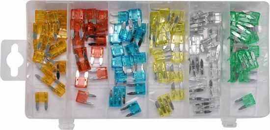 Set siguresa mini blade Yato, 120 copë, shumëngjyrëshe