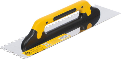 Shpatull me dhëmbëza Forte Tools KS0800-464808, 8x8 mm, 48 cm, metal