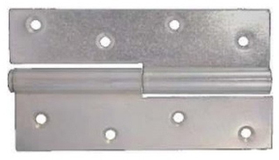 Menteshë RIM Varety 6213LM, 150mm, për derë të djathtë, metalike