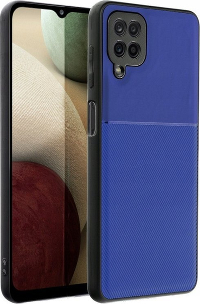 Këllëf telefoni Forcell Noble për Samsung Galaxy A15, i butë, mban goditjet, blu