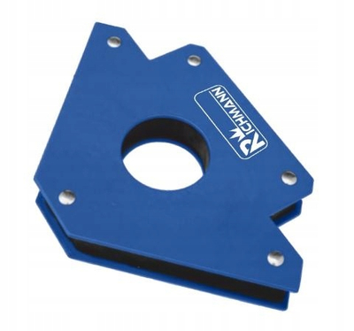 Magnet këndor për saldim Richmann C0467, 37.5kg, kënde 40° 90° 135°, blu