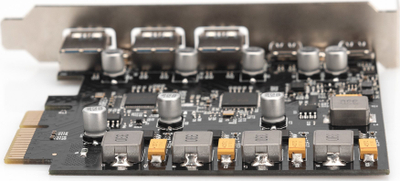 Kartë zgjeruese Digitus USB 3.1 PCIe Controller, 2x USB C, 3x USB A 3.1 Gen 2