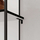 Raft për libra Decortie Archy 180x53x31.7cm, i bardhë/zi