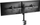 Држач за маса за монитори InLine Desk Mount, за 2 монитори до 32\", 9kg, црна