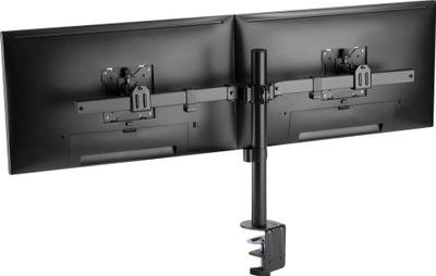 Држач за маса за монитори InLine Desk Mount, за 2 монитори до 32\", 9kg, црна